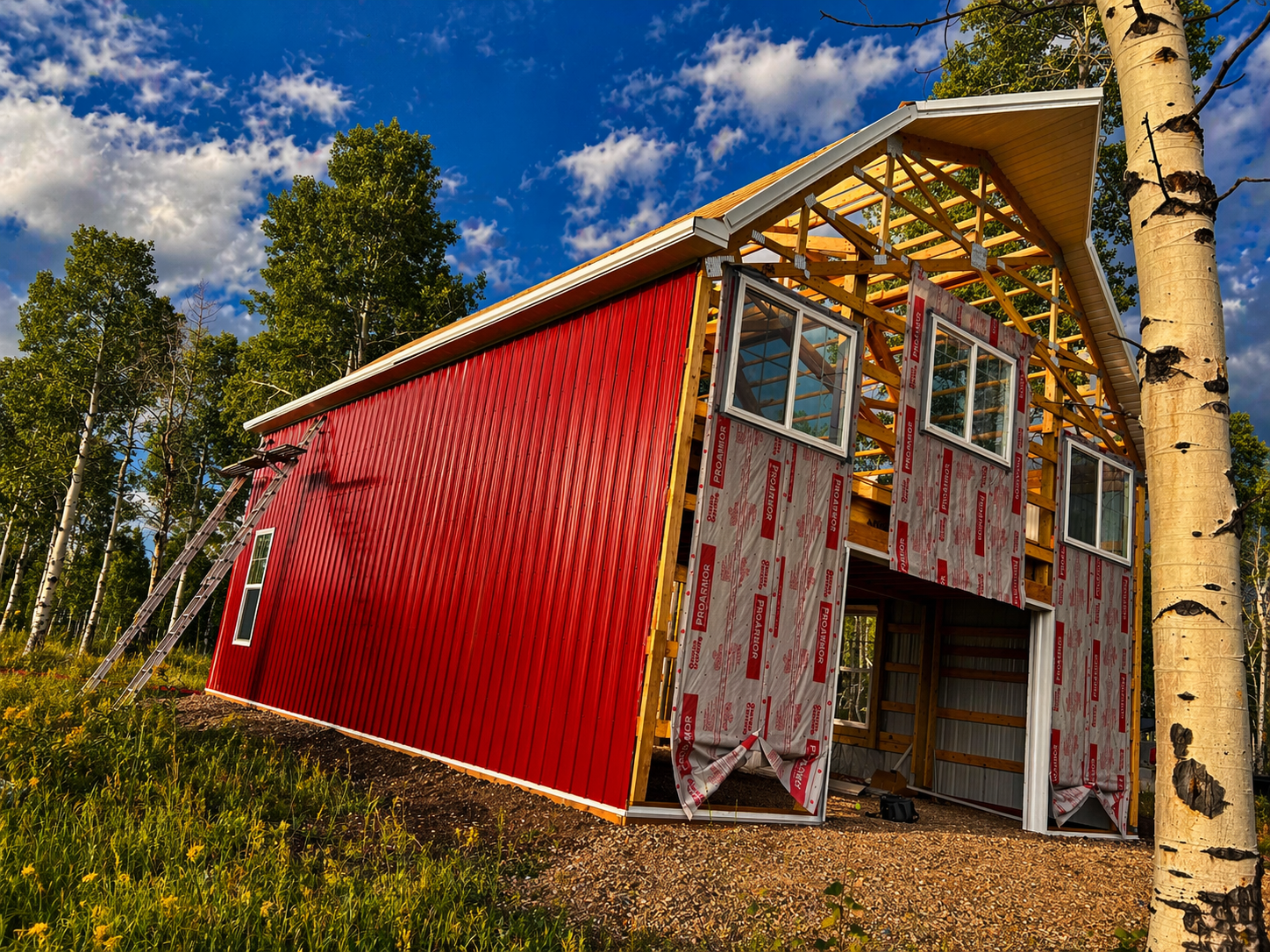 40×60 agricultural shell — Weber County — 8