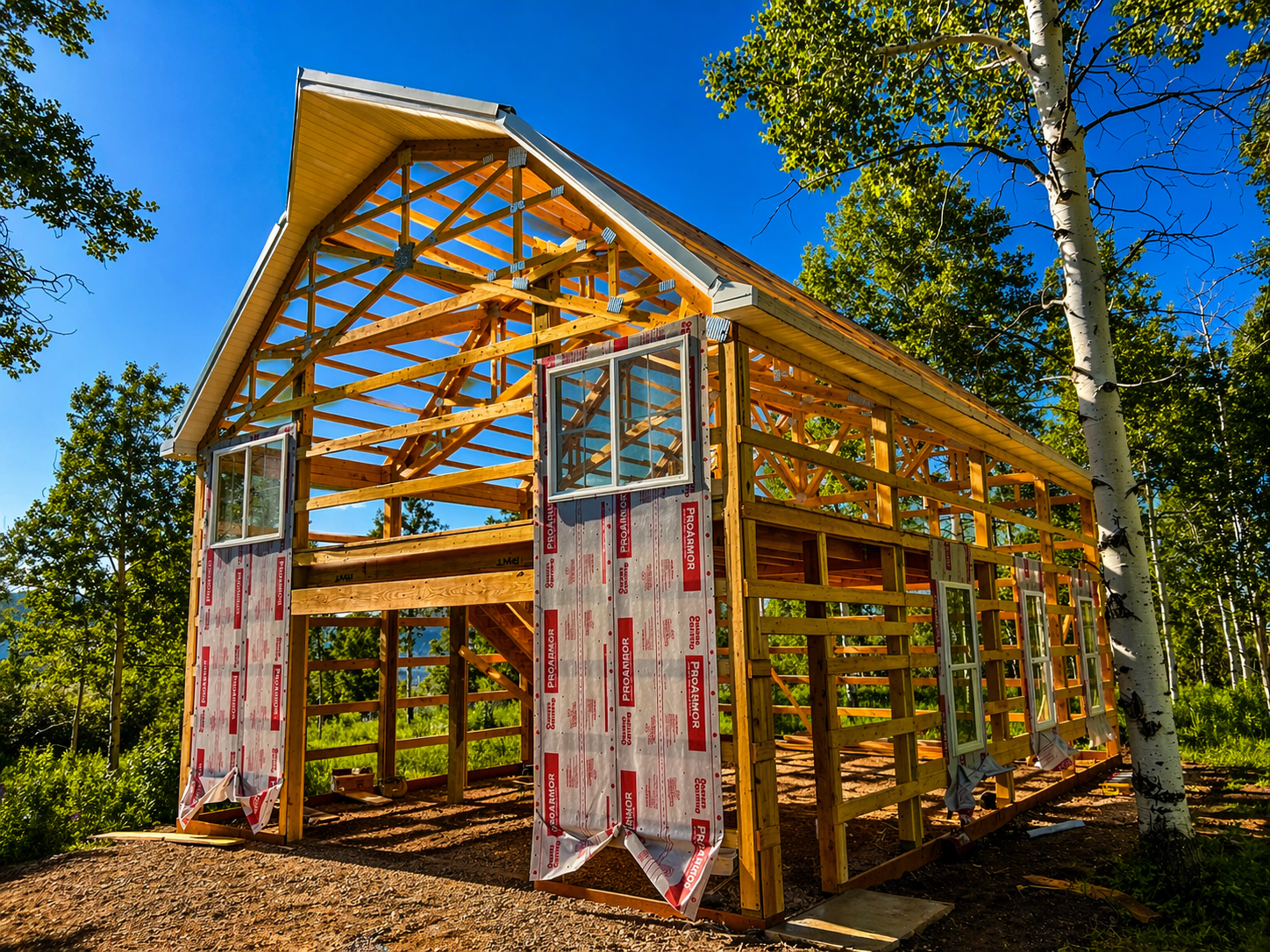 40×60 agricultural shell — Weber County — 6